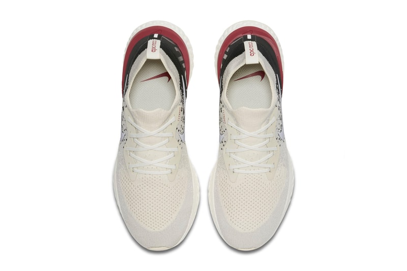 Nike Epic React Flyknit "Light Cream/Black" EPIC REACT FLYKNIT LIGHT CREAM/SAIL/BLACK/REFLECT SILVER