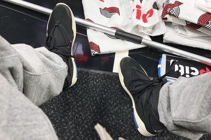 Nike Fear of God Collab Black Shoes Confirmed Shoes Kicks Trainers Sneakers Cop Purchase Buy Available Soon Jerry Lorenzo Teaser Lakers Portland Basketball