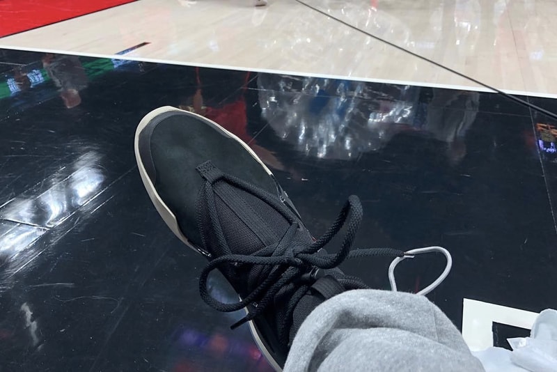 Nike Fear of God Collab Black Shoes Confirmed Shoes Kicks Trainers Sneakers Cop Purchase Buy Available Soon Jerry Lorenzo Teaser Lakers Portland Basketball