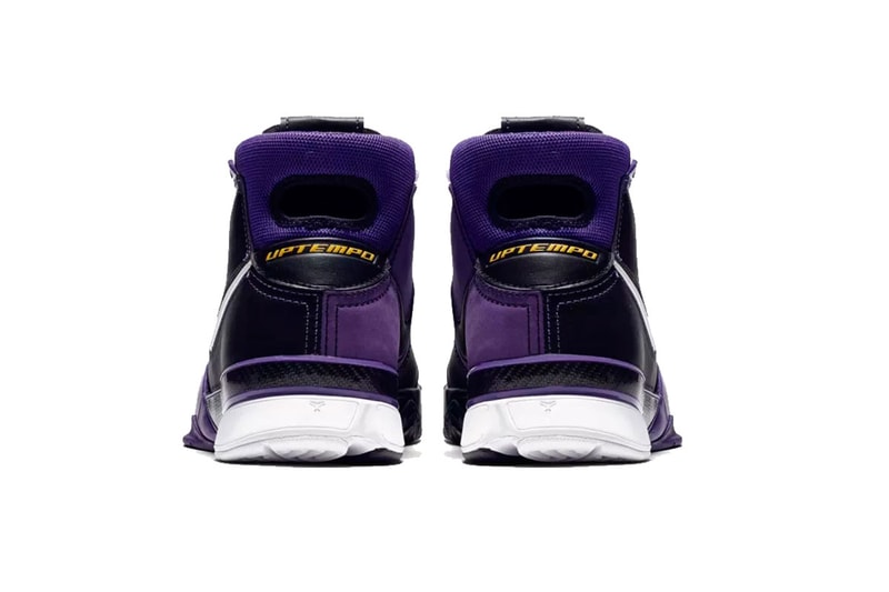 nike kobe 1 protro black white varsity purple release date 2018 october footwear nike basketball kobe bryant