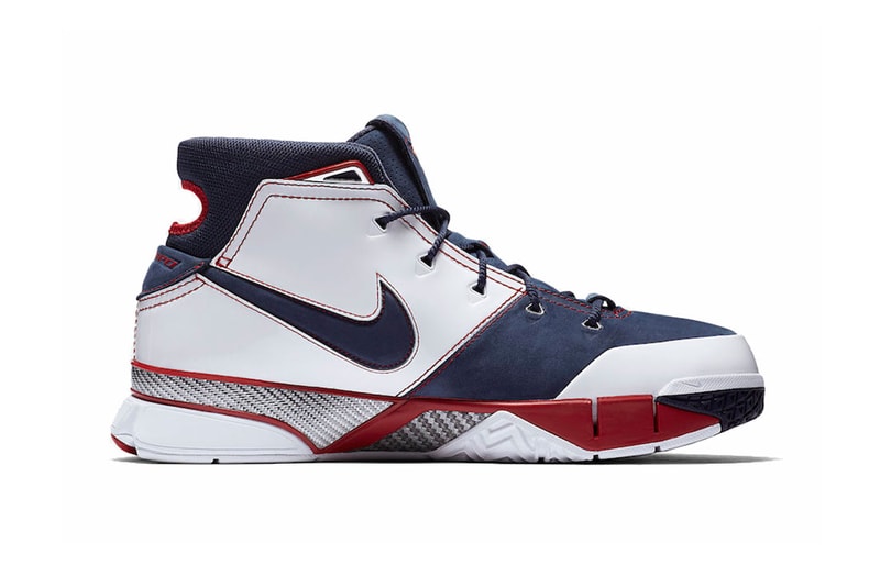nike kobe 1 protro 2018 nike basketball footwear kobe bryant red white navy blue