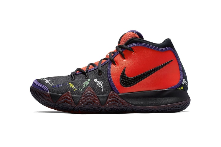 Nike Kyrie 4 Channels its Inner SB with "Day of the Dead" Colorway