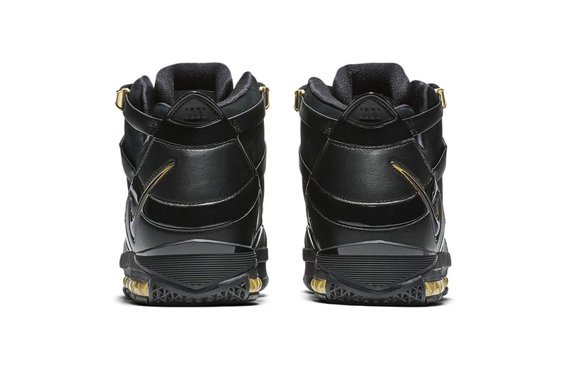 Nike Zoom LeBron 3 Retro "Black/metallic Gold" Rerelease 2018 return sneaker colorway og lebron james price info date