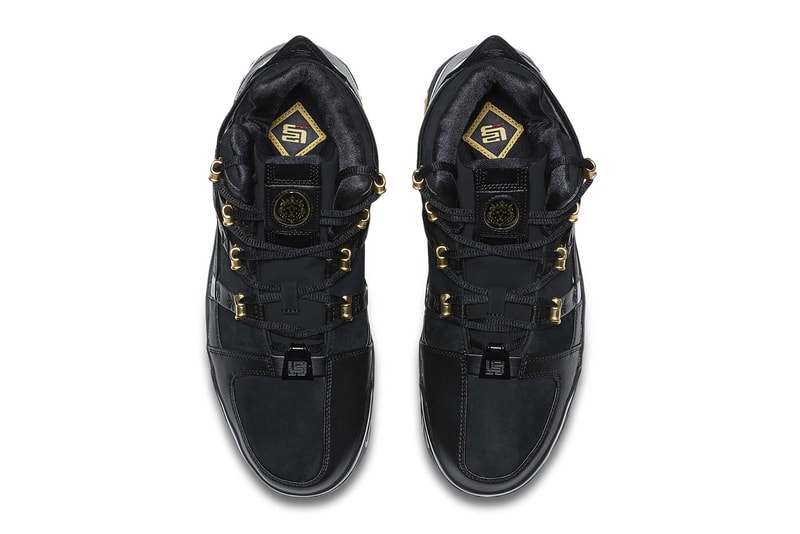 Nike Zoom LeBron 3 Retro "Black/metallic Gold" Rerelease 2018 return sneaker colorway og lebron james price info date