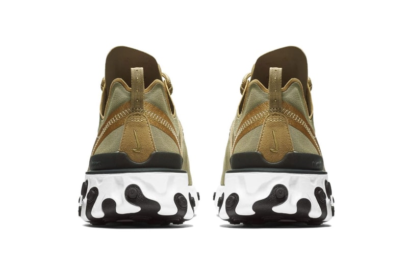 nike react element 55 olive 2018 footwear nike sportswear colorway release details drop info