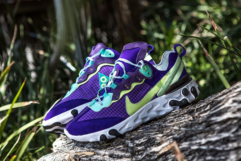 Nike React Element 87 "ACG18 Ripsttop" BespokeIND custom sneaker release date limited edition Nike ACG price