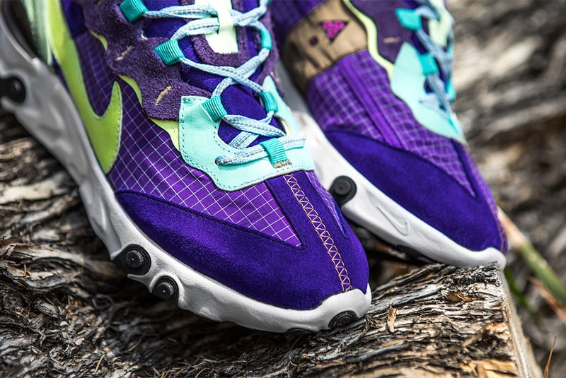 Nike React Element 87 "ACG18 Ripsttop" BespokeIND custom sneaker release date limited edition Nike ACG price