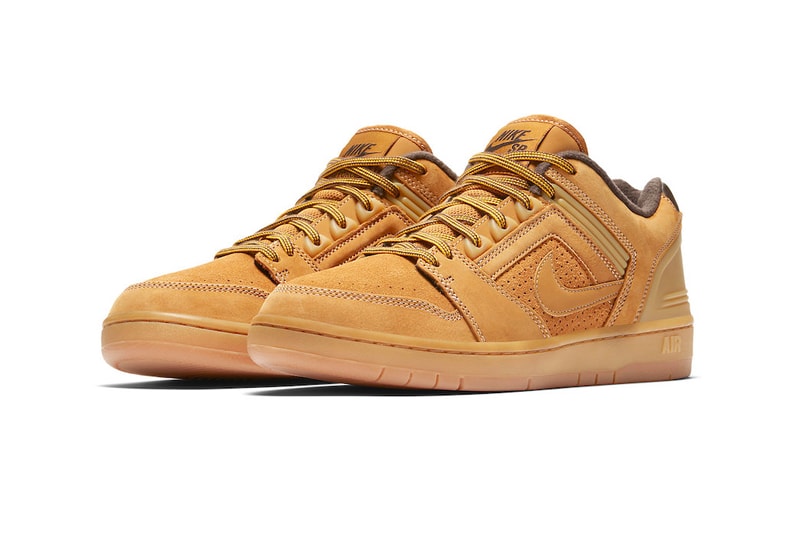 Nike SB Air Force 2 Low Premium Wheat sneakers fall winter 2018 release