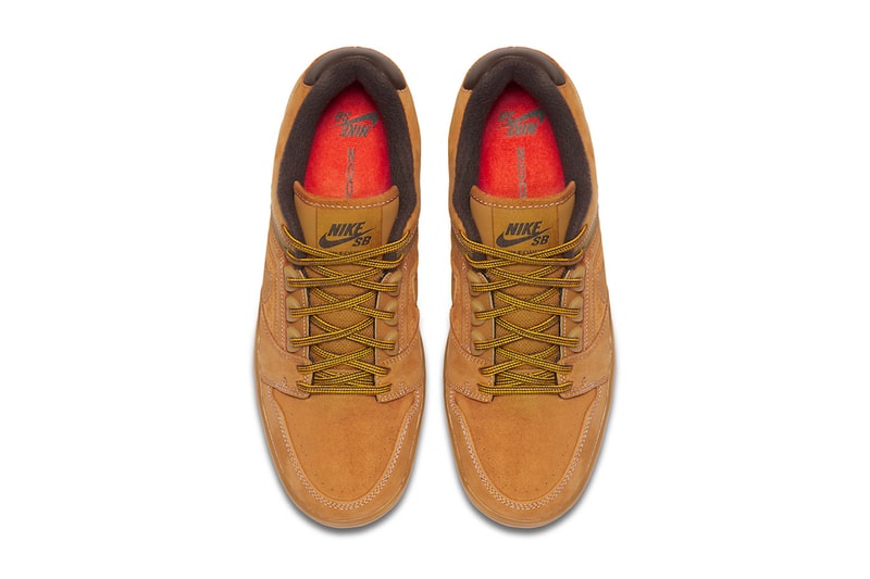 Nike SB Air Force 2 Low Premium Wheat sneakers fall winter 2018 release