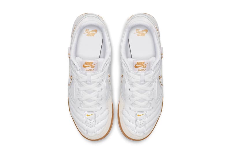 Nike SB Gato General Release Colorways black white gum date price 2018 sneaker skateboarding