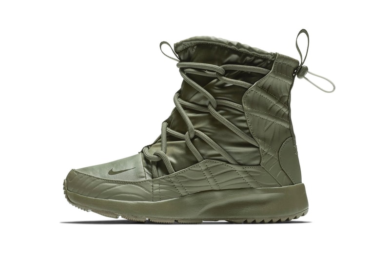 Nike Tanjun High Rise Boot New Colorways Fall 2018 olive maroon black white release date info price sneakers winter