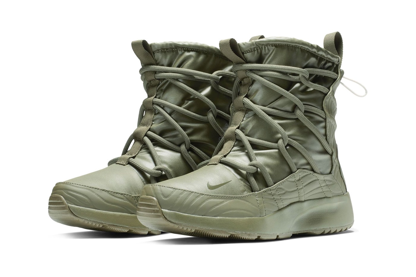 Nike Tanjun High Rise Boot New Colorways Fall 2018 olive maroon black white release date info price sneakers winter