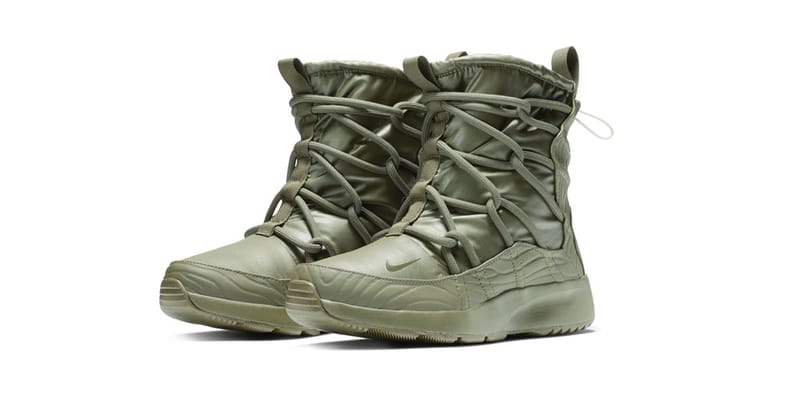 nike women's tanjun high rise high top sneaker boots from finish line