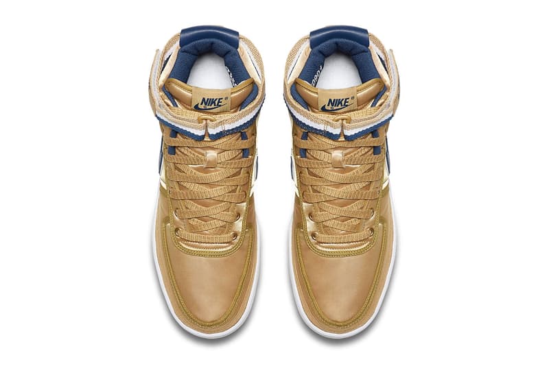 Nike High Supreme "Gold/Navy" | Hypebeast