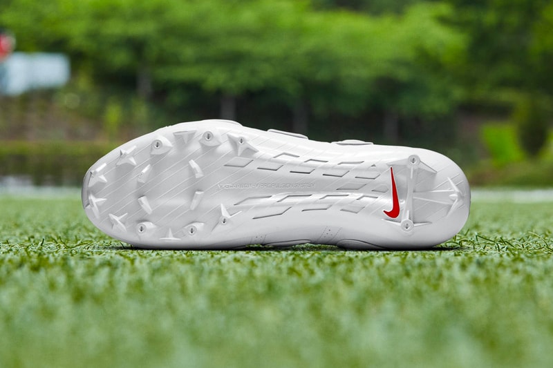 Nike Vapor Untouchable Pro 3 OBJ Uptempo Cleat Odell Beckham Jr. football grid iron sports Nike Air More Uptempo Philadelphia Eagles New York Giants footwear performance NFL