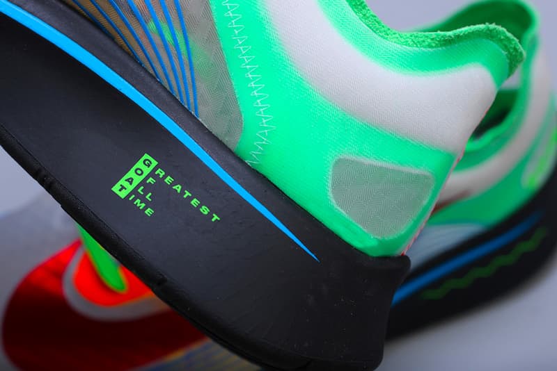 Nike Zoom Fly SP Doernbecher Closer Look Release Date Info White Green Shock Blue Hero Habanero Red Freestyle