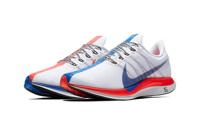 Nike Zoom Pegasus 35 Turbo Shanghai Rebels Pack Official Look Marathon White Red Blue