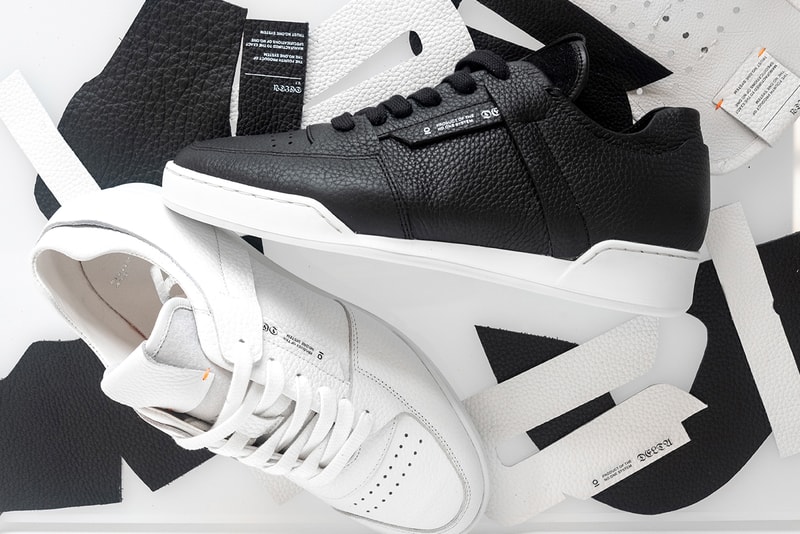 No.One Delta Black White French Plonge Lambskin Buffalo Sherpa calf leather release info