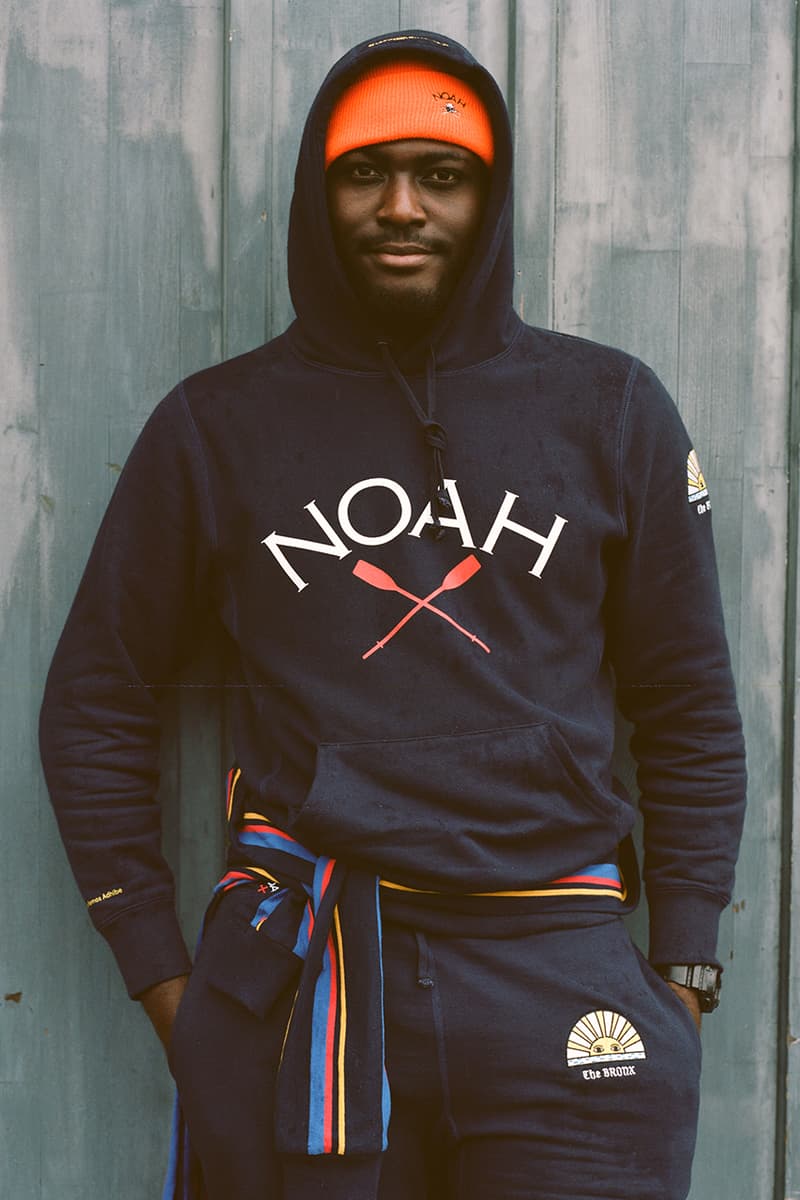 NOAH rowing blazers capsule collaboration collection rugby polo shirt blazer bronx brooklyn manhattan staten island burough new york charity jack carlson brendon babenzian