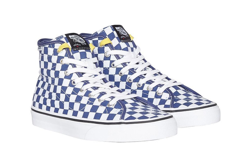 noah vans fall winter 2018 collaboration sk8 hi style 47 clue black skull crossbones print embroidery detail drop release date info october 4 2018