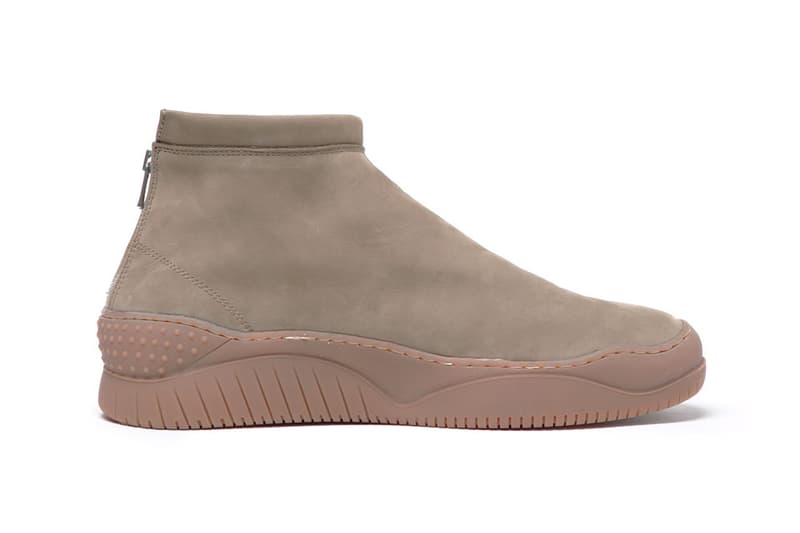 nonnative HIKER CLERK Trainer Mid Cow Nubuck Black Beige Fall Winter 2018