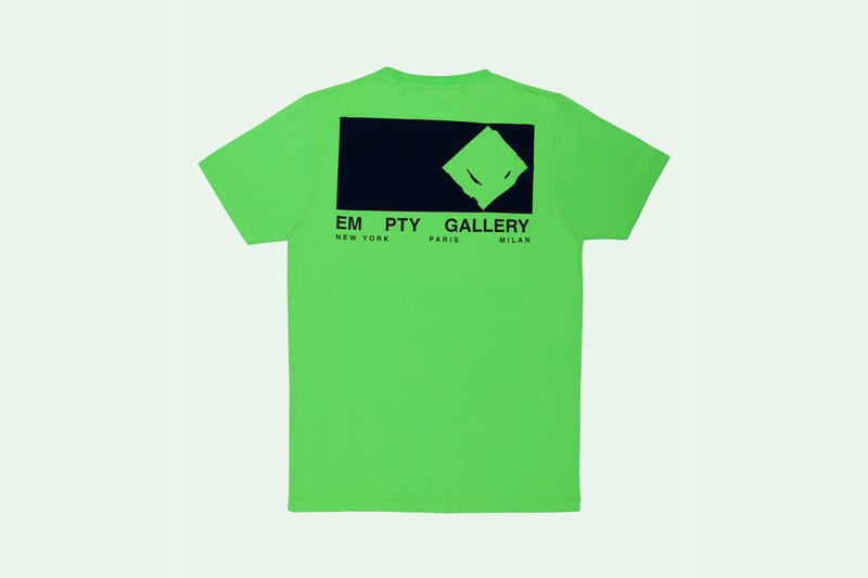 off white empty gallery 2018 fashion t shirt long sleeve short sleeve neon virgil abloh