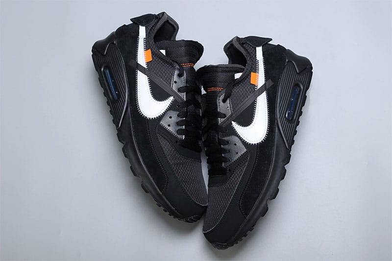 off white 90 air max black