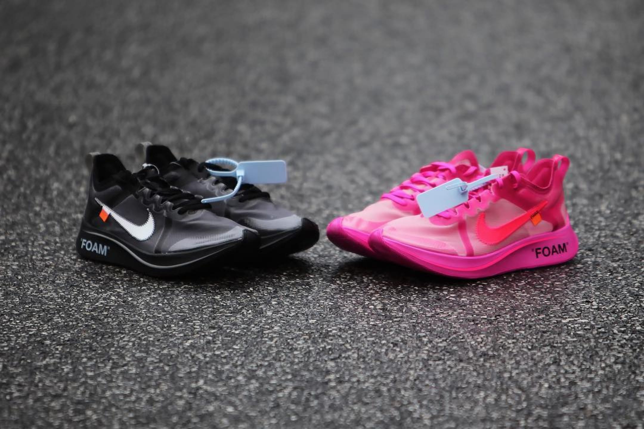Off-White™ x Nike Zoom Fly SP Pink 