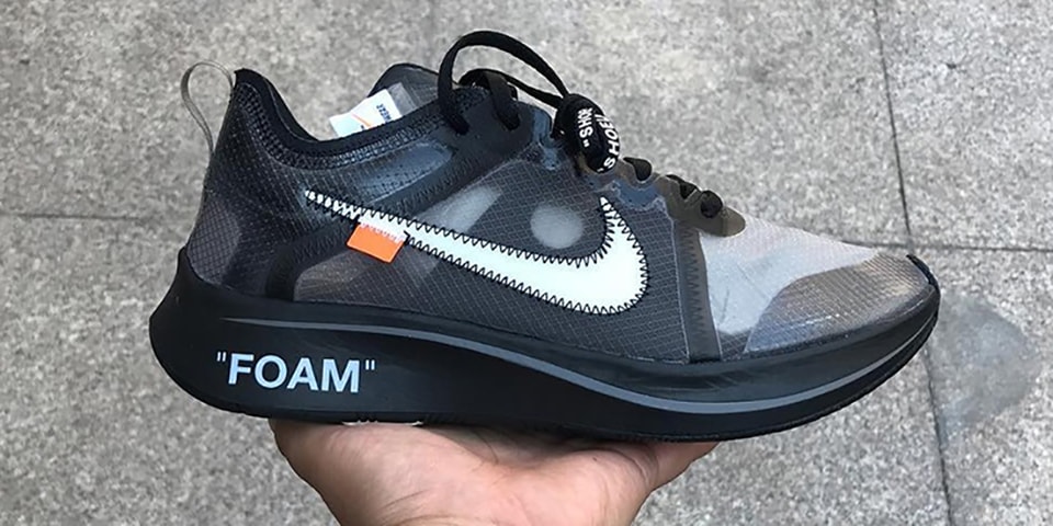Off-White™ x Nike Zoom Fly SP Black Pink | Hypebeast