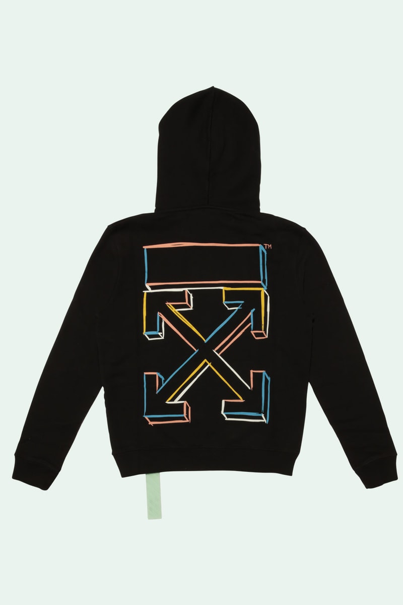 Off-White ™ x Vitkac Collection Full Look Available Now t shirts tees black white sneakers shoes hoodies sweatshirts sweatpants pants info buy