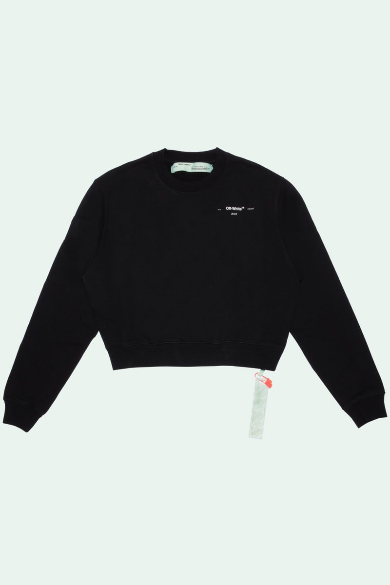 Off-White ™ x Vitkac Collection Full Look Available Now t shirts tees black white sneakers shoes hoodies sweatshirts sweatpants pants info buy