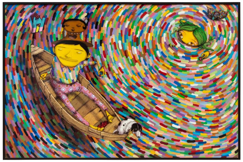 osgemeos booth frieze london artworks paintings lehmann maupin
