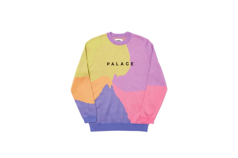 Palace Winter 2018 Collection Every Piece Release Details Coat Jacket Hoodie Sweatshirt Shirt T-shirt Tee Long-sleeve trouser pants denim jeans stickers accessories cap bag beanie stein skateboard