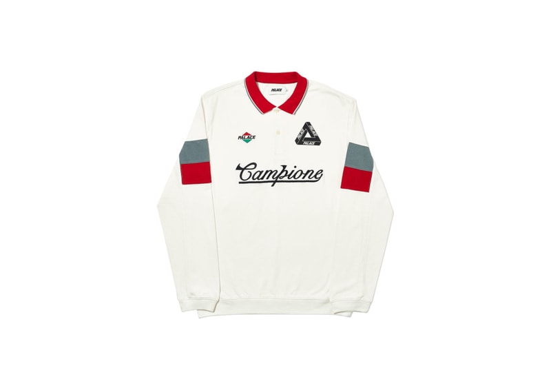 Palace Winter 2018 Collection Every Piece Release Details Coat Jacket Hoodie Sweatshirt Shirt T-shirt Tee Long-sleeve trouser pants denim jeans stickers accessories cap bag beanie stein skateboard