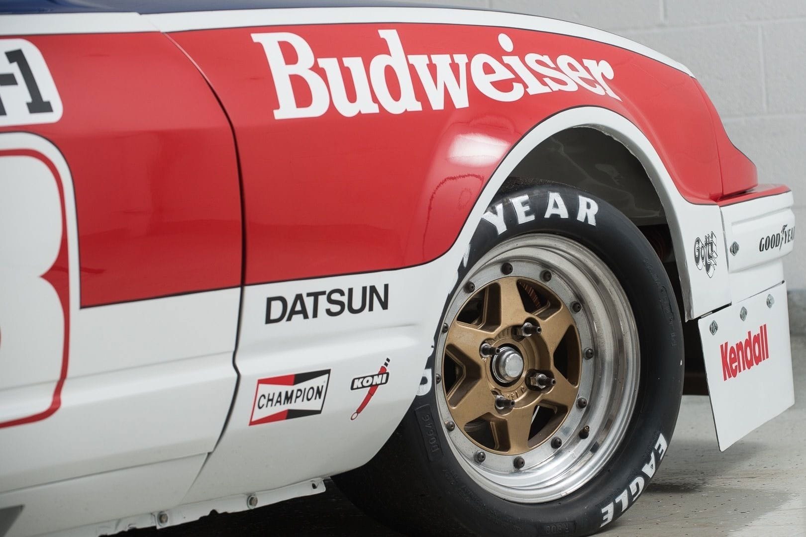 PLN Paul Newman Racing Sticker Datsun SCCA Vintage Sports Car Racing Decal 