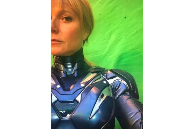Pepper Potts Avengers 4 Rescue Armour Suit Reveal First Look Gwyneth Paltrow