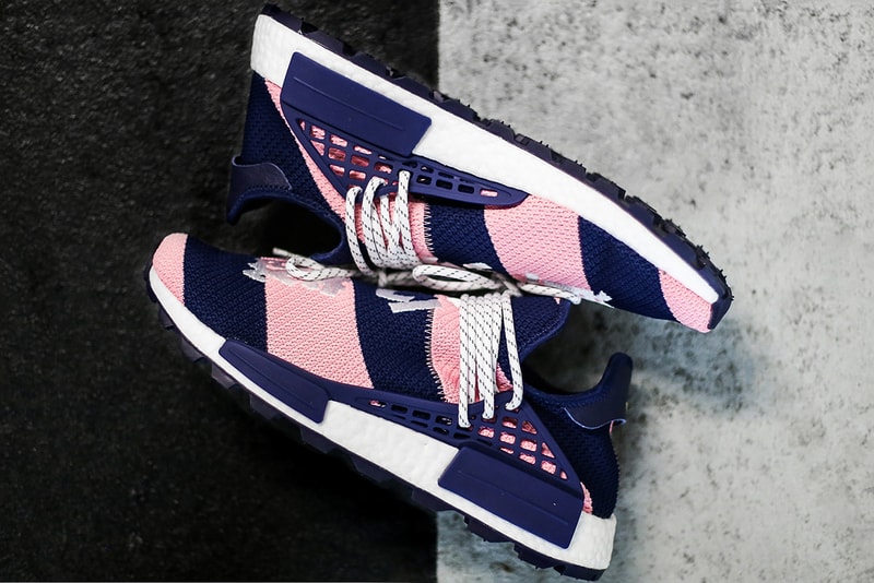 Pharrell x adidas NMD Hu BBC Closer Look Pink | Hypebeast