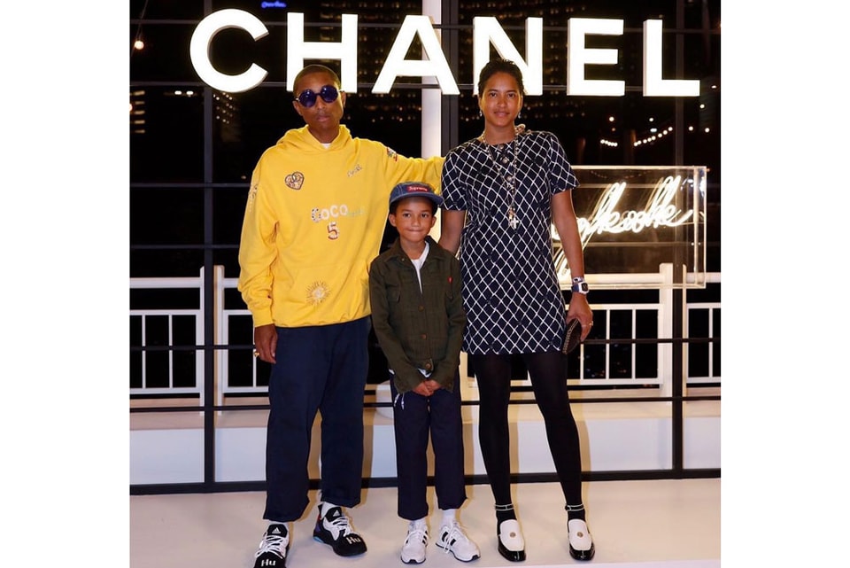 Pharrell, Vernon, Tyga Enjoy Golden Hour at Kenzo Show – WWD