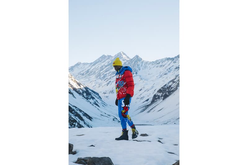Polo Ralph Lauren Downhill Skier Lookbook collection outerwear jackets knit sweaters pants beanies bags
