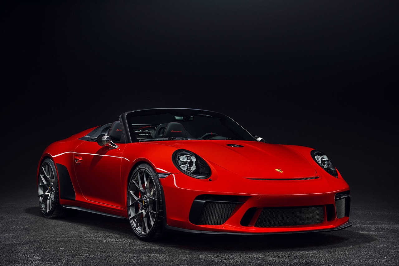 porsche 911 speedster 2019 limited production 1948 unitsHeritage Design Packages exclusive gt3 flat six engine