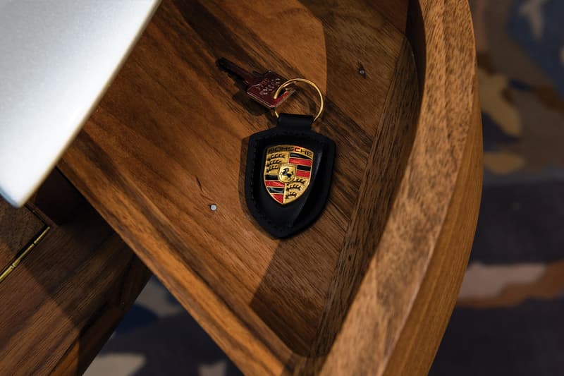 Porsche 911 Writing Desk 3 GJB 17 design firm car panel furniture design price rm sothebys home decor automotive