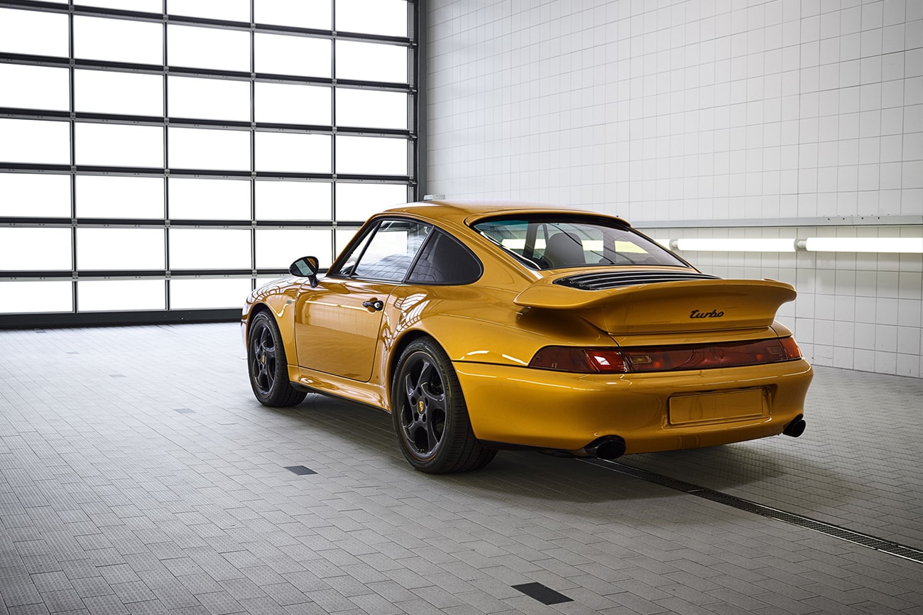 Porsche Classic Project Gold Selling Price auctions air-cooled Porsche turbo 993 RM Sotheby's cars automotive classic german engineering 