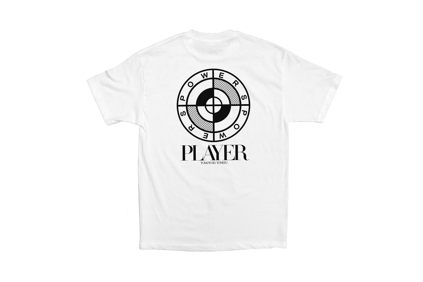Tomoyuki Yonezu x Powers Supply "PLAYER" T-Shirt capsule collection domicile tokyo japan release date graphics price