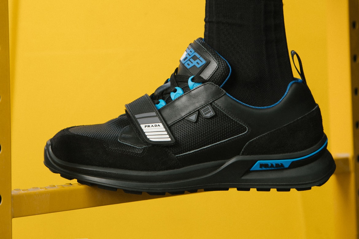 Prada Mechano Sneaker Fw18 Lookbook Hypebeast