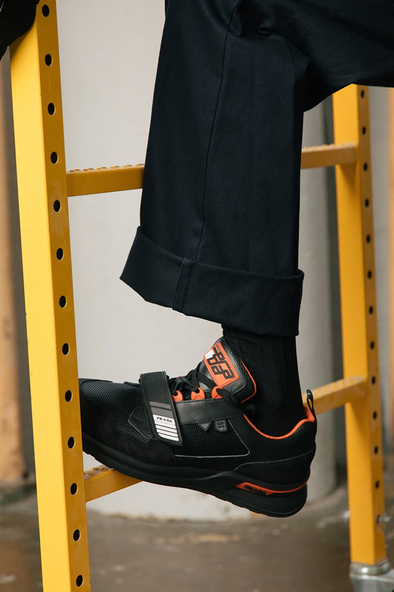 Prada Mechano Fall/Winter 2018 Lookbook orange blue green