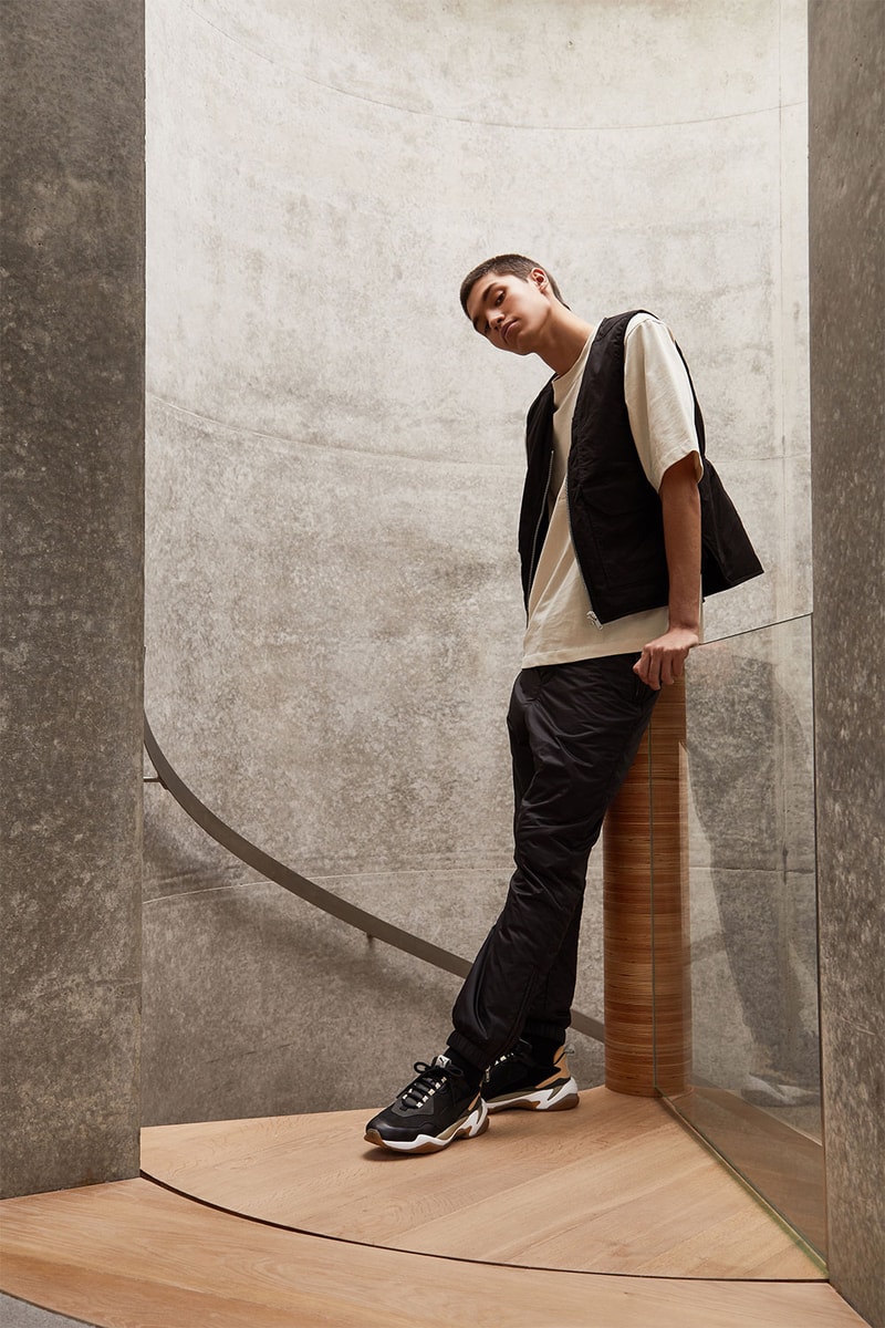 END Clothing PUMA THUNDER Sneaker Collaboration Shadow Rise Chunky Dad Sneaker Dad Shoes