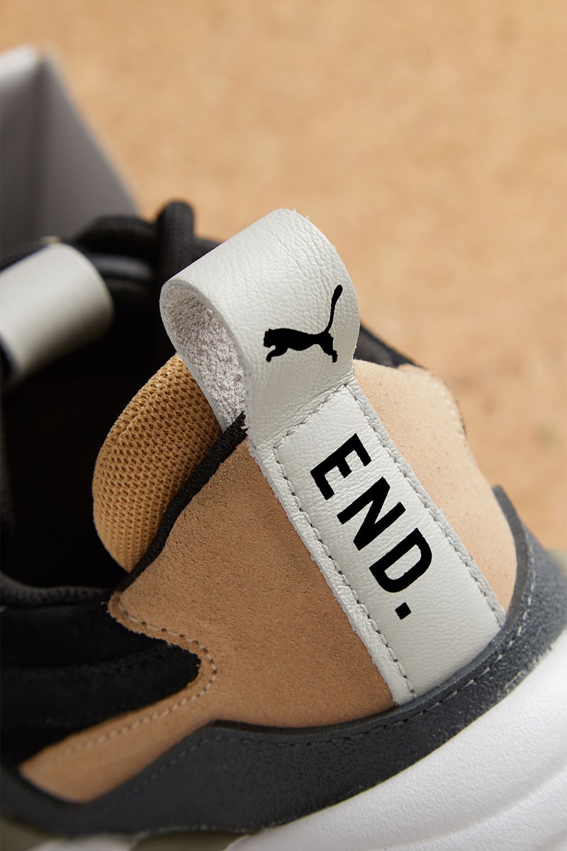 END Clothing PUMA THUNDER Sneaker Collaboration Shadow Rise Chunky Dad Sneaker Dad Shoes