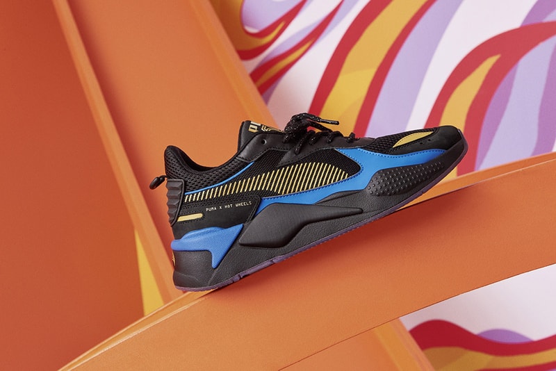 Mattel x PUMA RS-X Hot Wheels Release Date Shoes Trainers Kicks Sneakers Footwear Cop Purchase Buy Closer First Look First Look