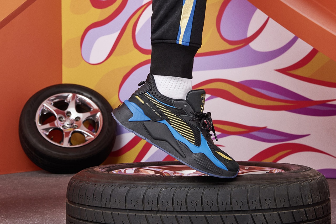Mattel x PUMA RS-X Hot Wheels Release Date Shoes Trainers Kicks Sneakers Footwear Cop Purchase Buy Closer First Look First Look