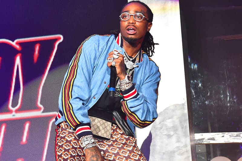 Quavo DJTAKEOFFCHALLENGE Chain Giveaway Huncho Gang Johnny Dang co Takeoff Migos Lose It